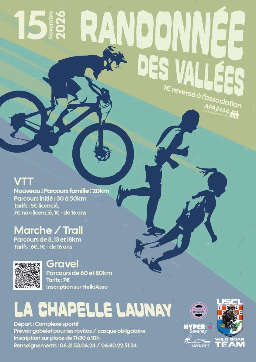 Affiche de Randonnée des Vallées
