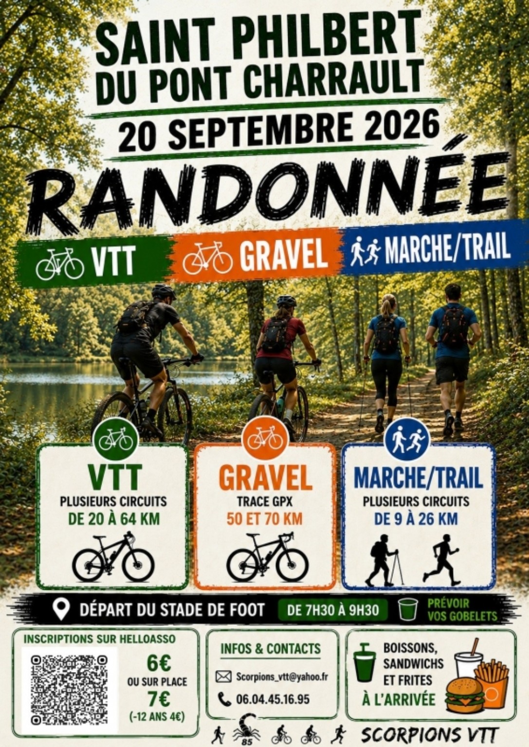 Miniature de l’affiche de Randonnée des Scorpions · Trail
