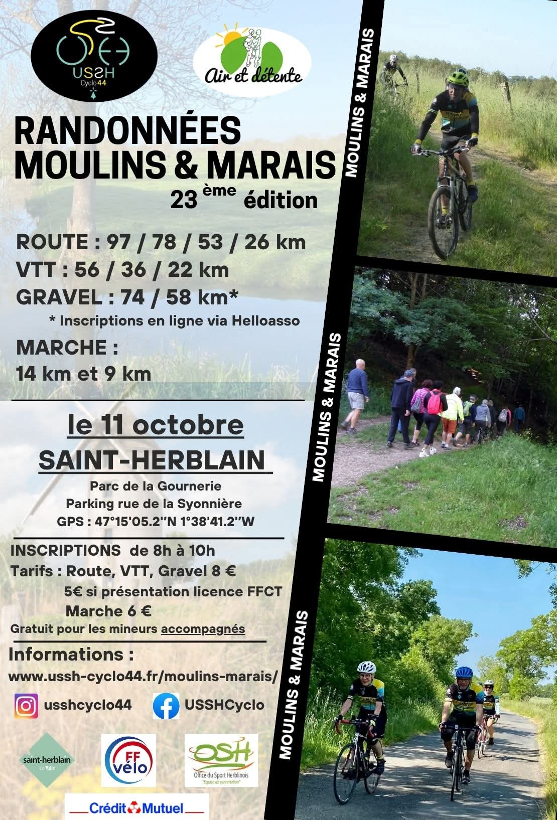 Affiche de Moulins & Marais · Gravel