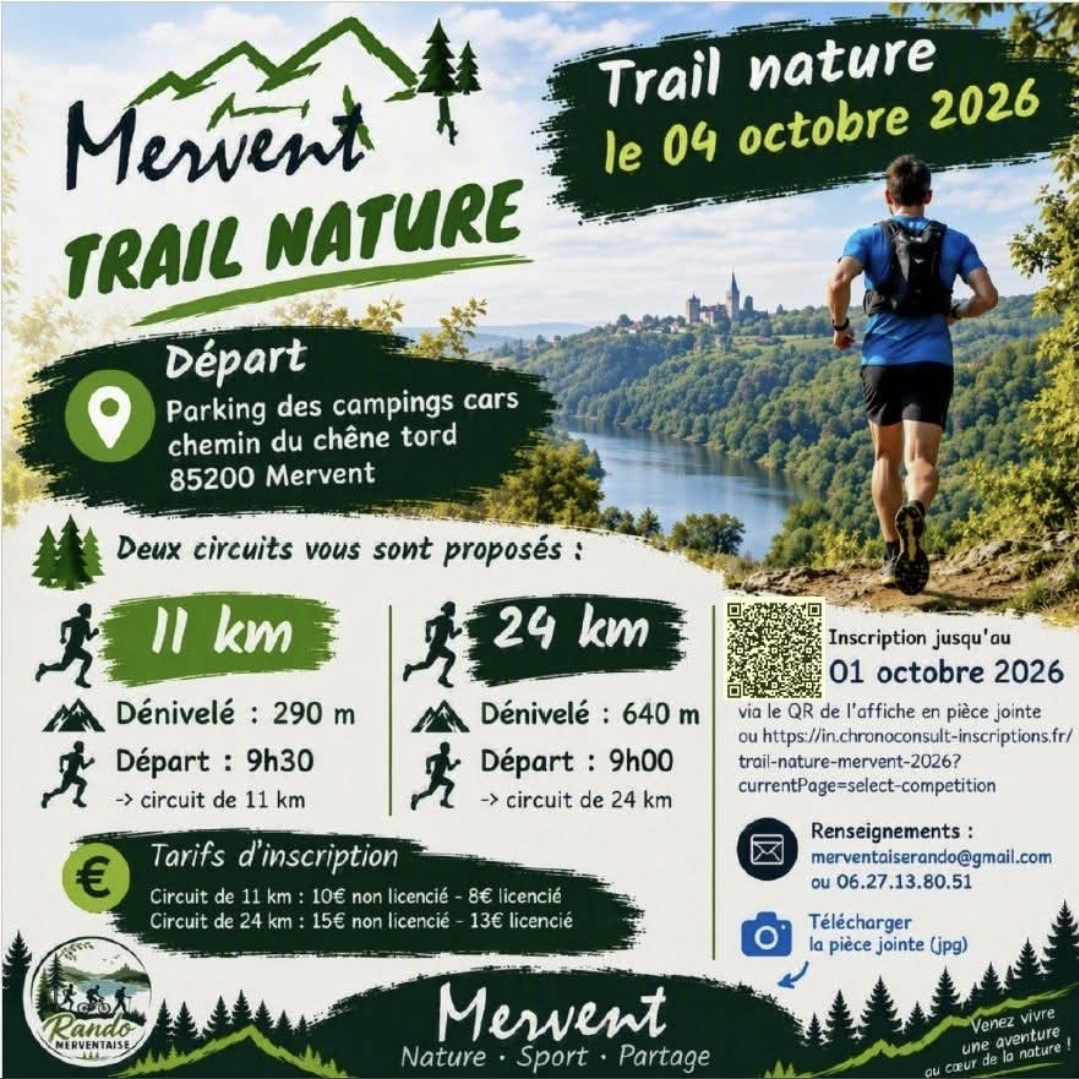 Miniature de l’affiche de Mervent Trail Nature