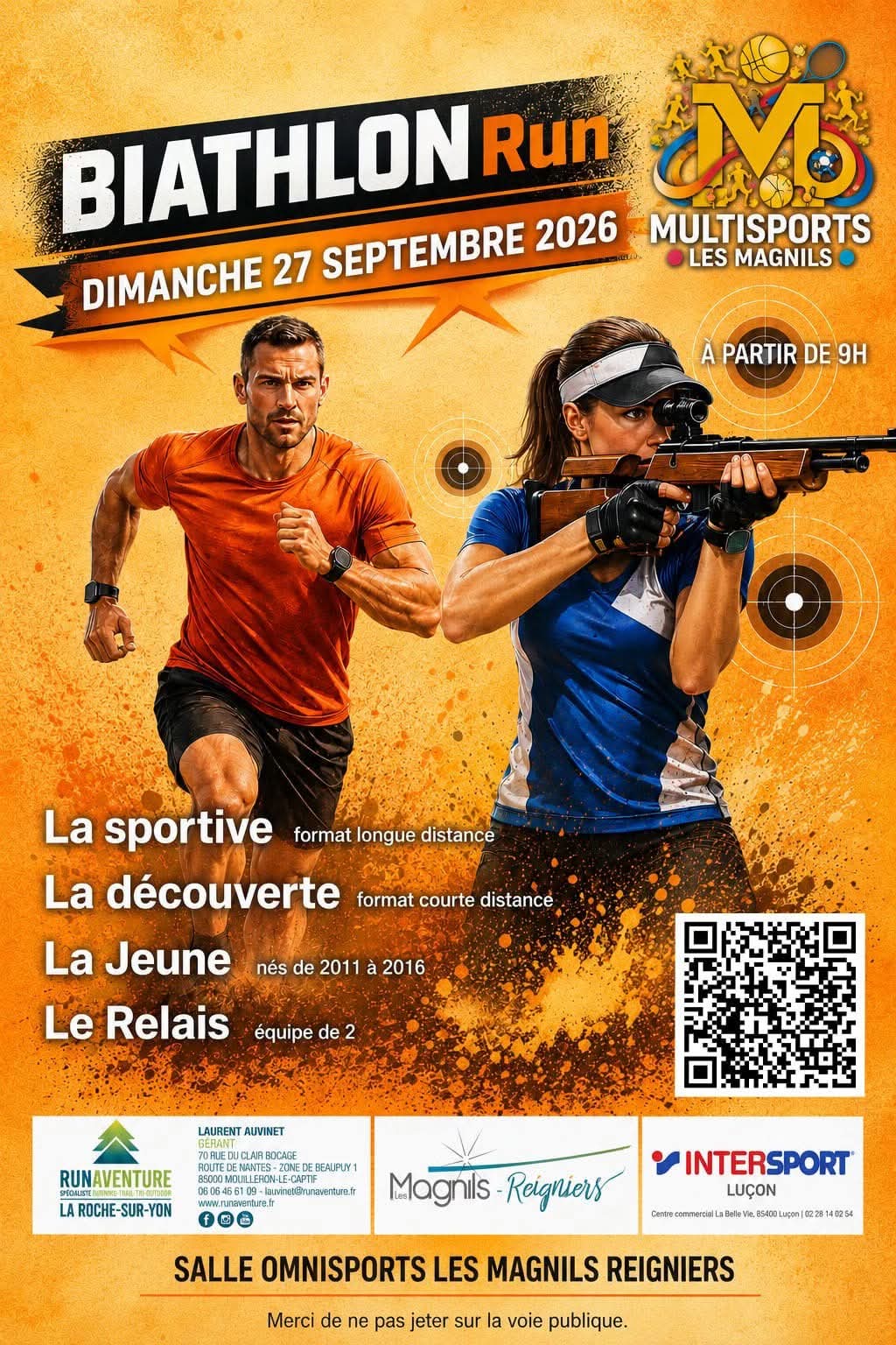 Miniature de l’affiche de Biathlon Run - ANNULEE
