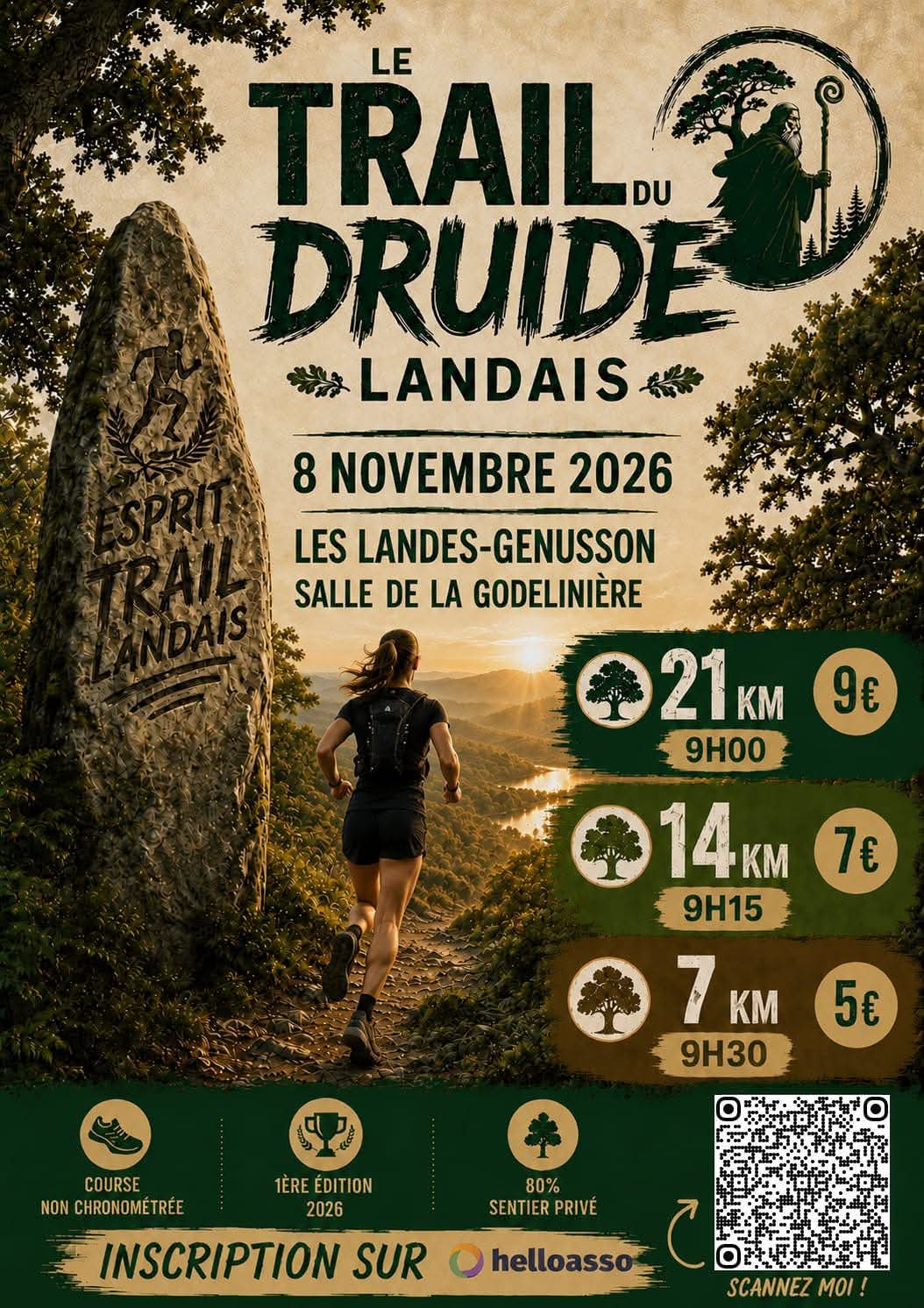 Miniature de l’affiche de Trail du Druide Landais