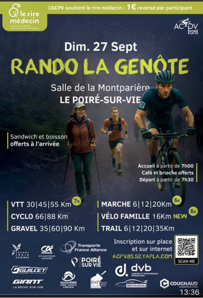 Miniature de l’affiche de Rando La Genôte · Gravel
