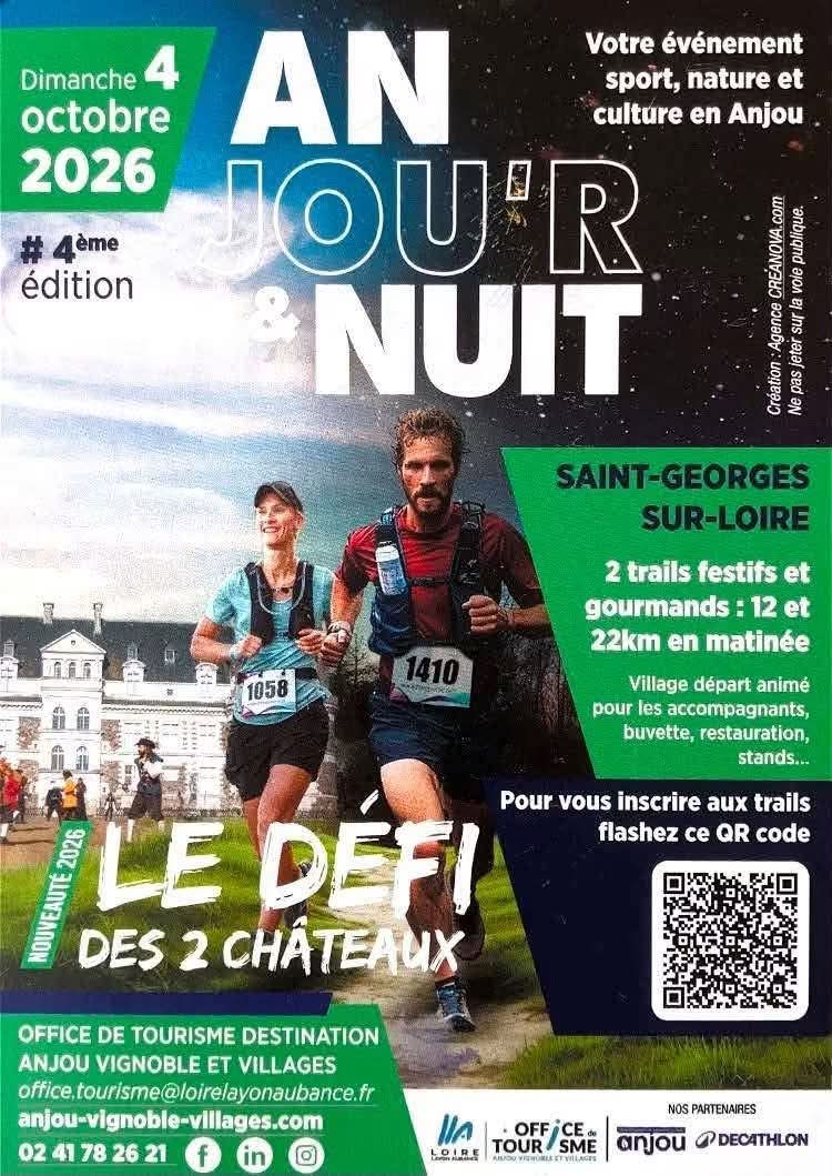 Affiche de Anjou’R & Nuit · Saint-Georges-sur-Loire