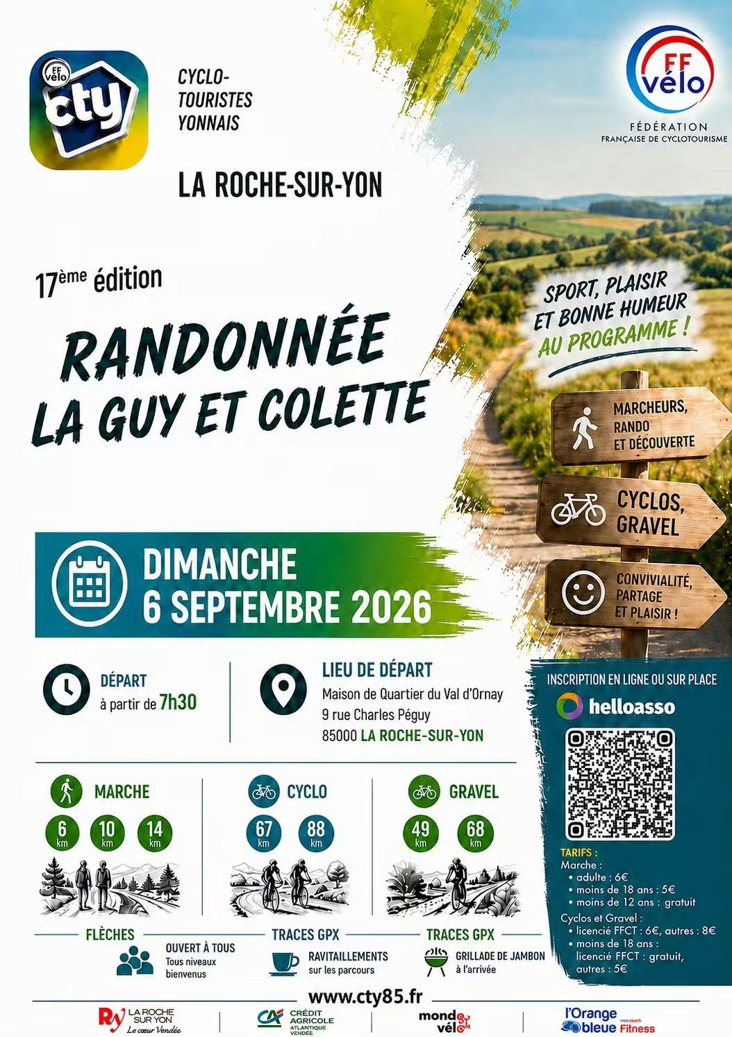 Affiche de Randonnée Guy et Colette