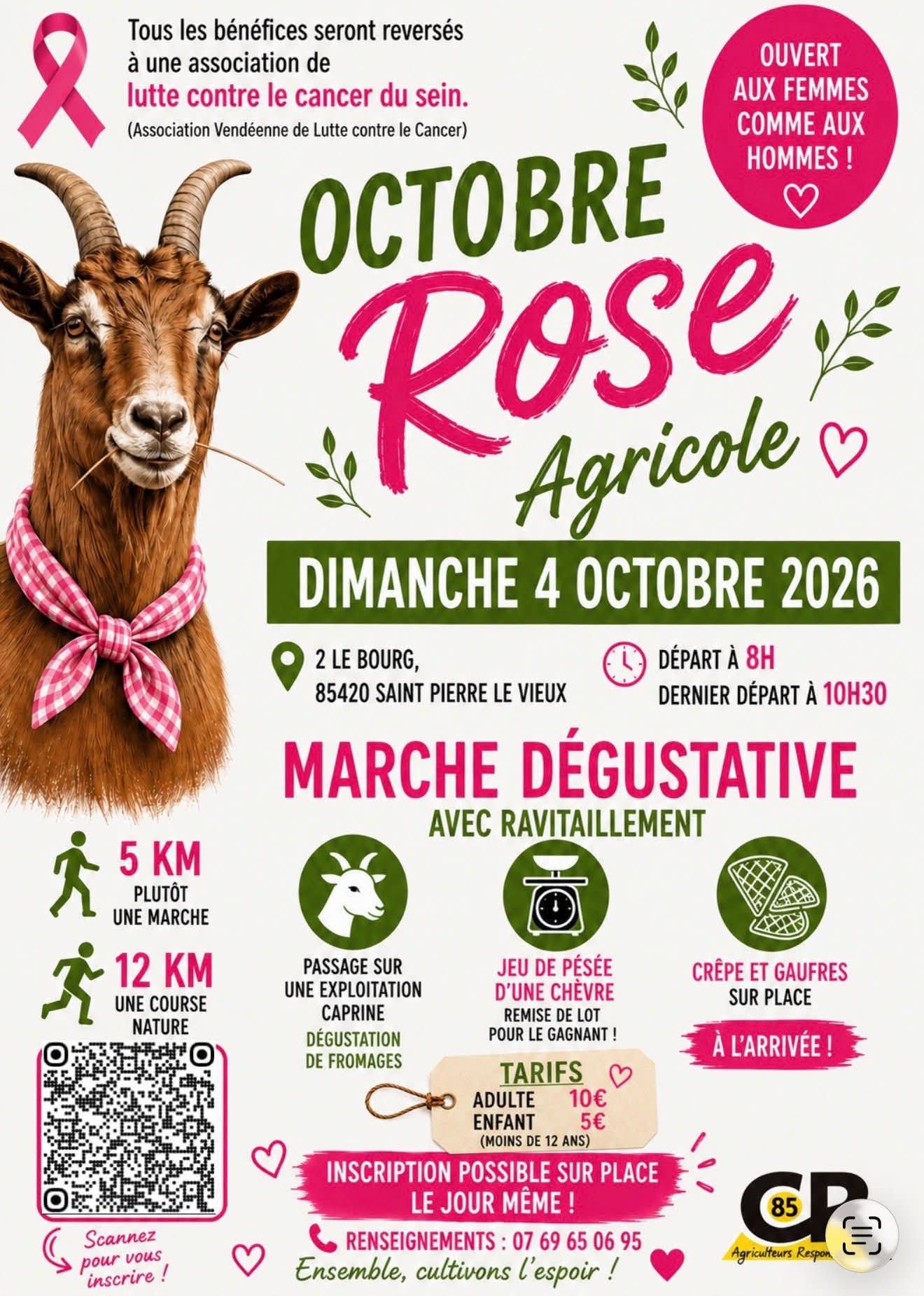 Miniature de l’affiche de Octobre Rose Agricole