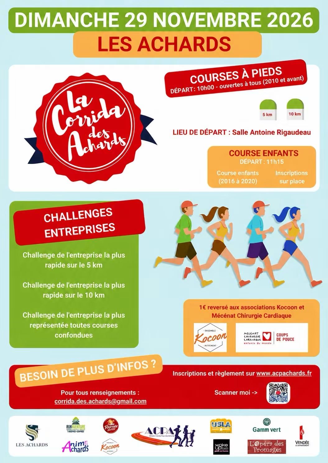Miniature de l’affiche de Corrida des Achards