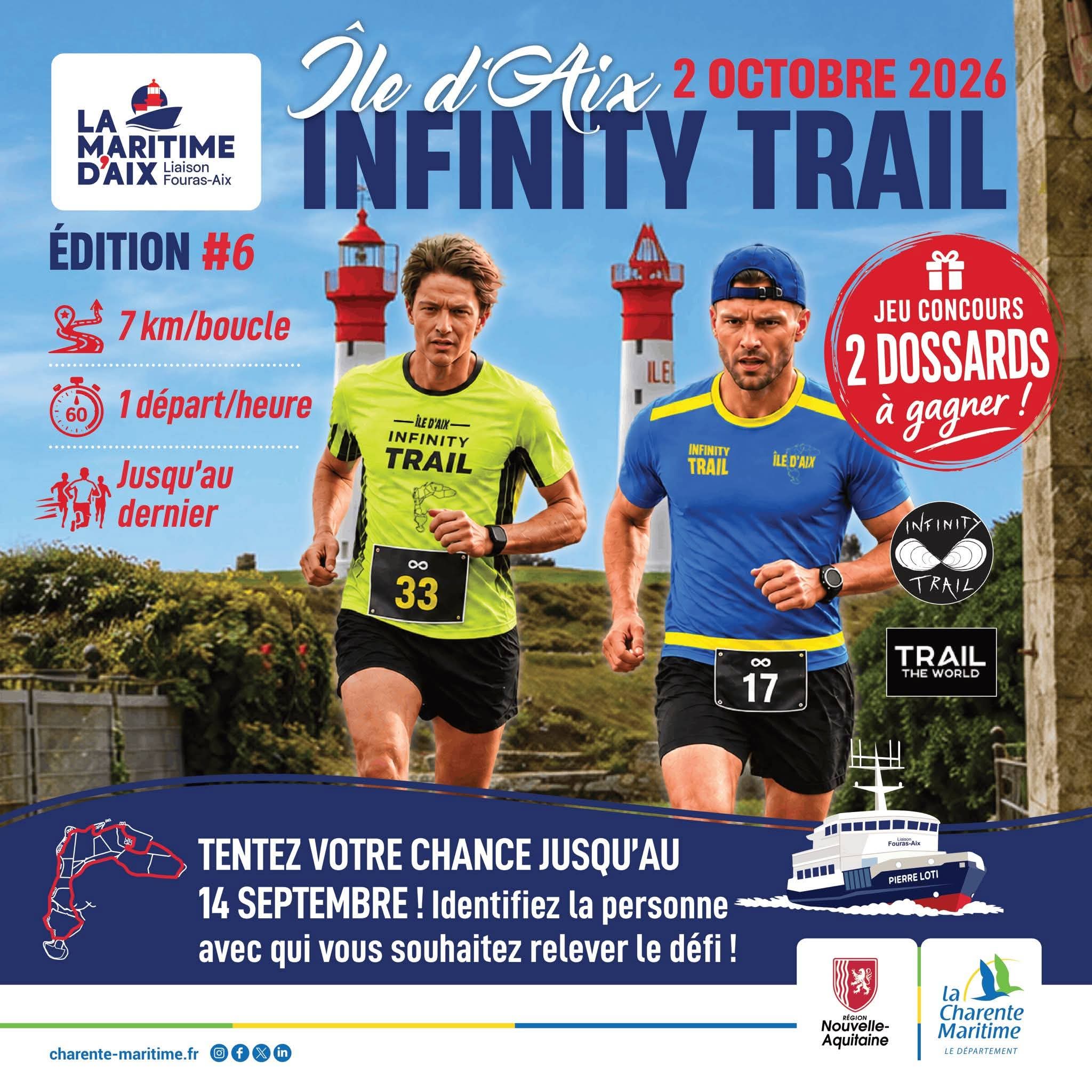 Affiche de Infinity Trail Île-d’Aix