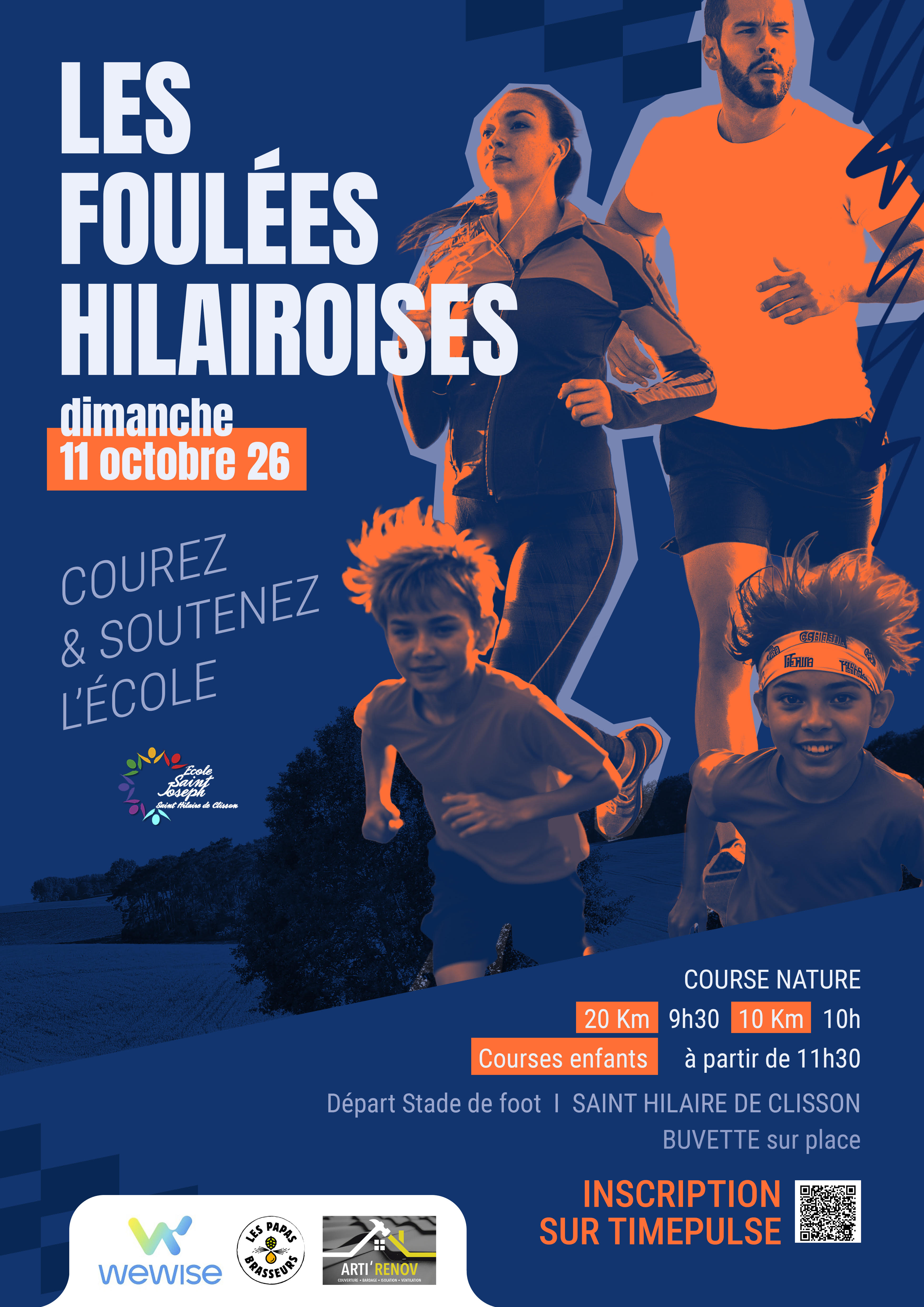 Miniature de l’affiche de Les Foulées Hilairoises