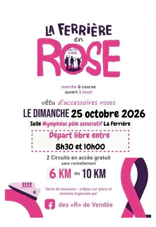 Affiche de La Ferrière en Rose