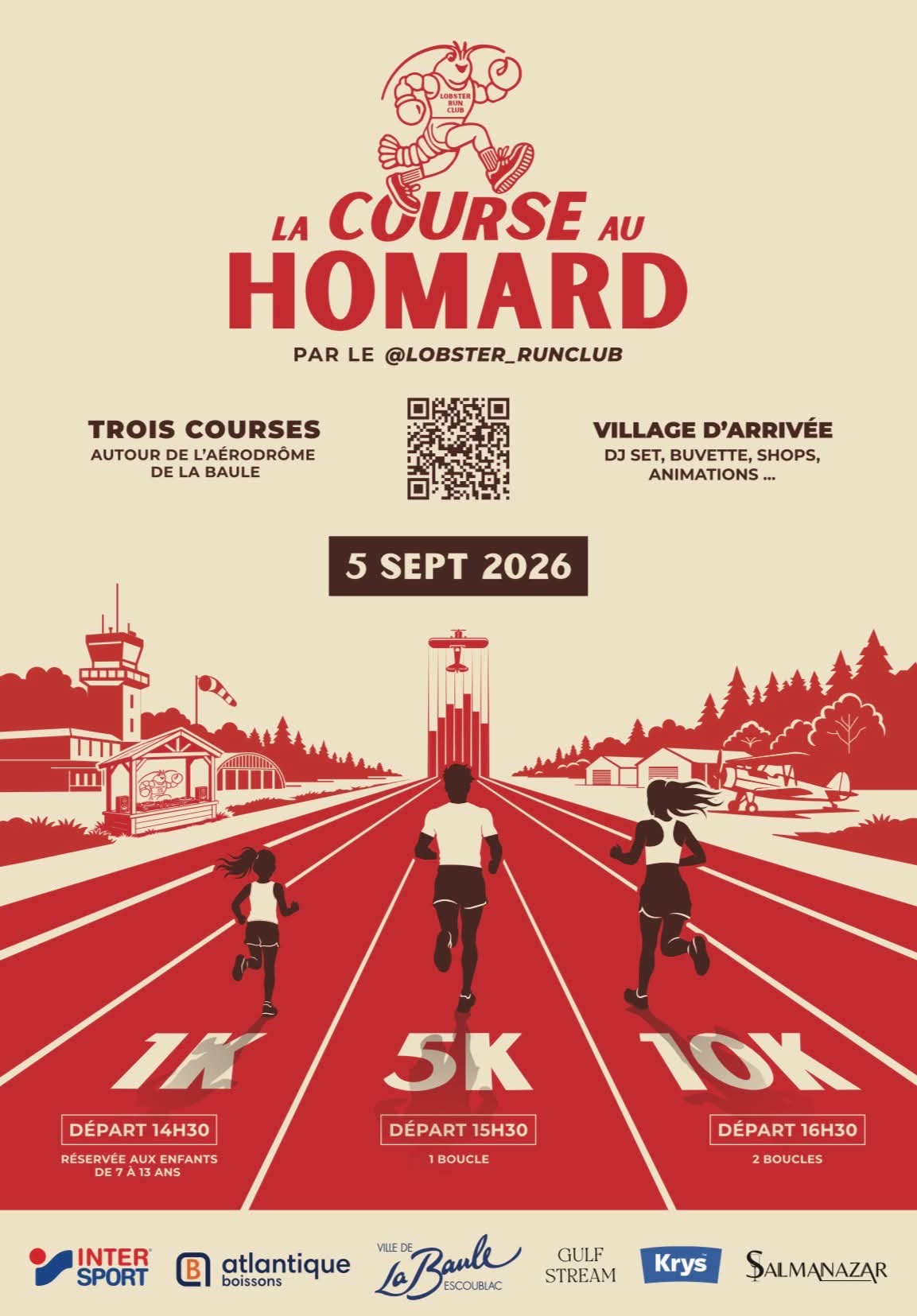 Affiche de La Course au Homard