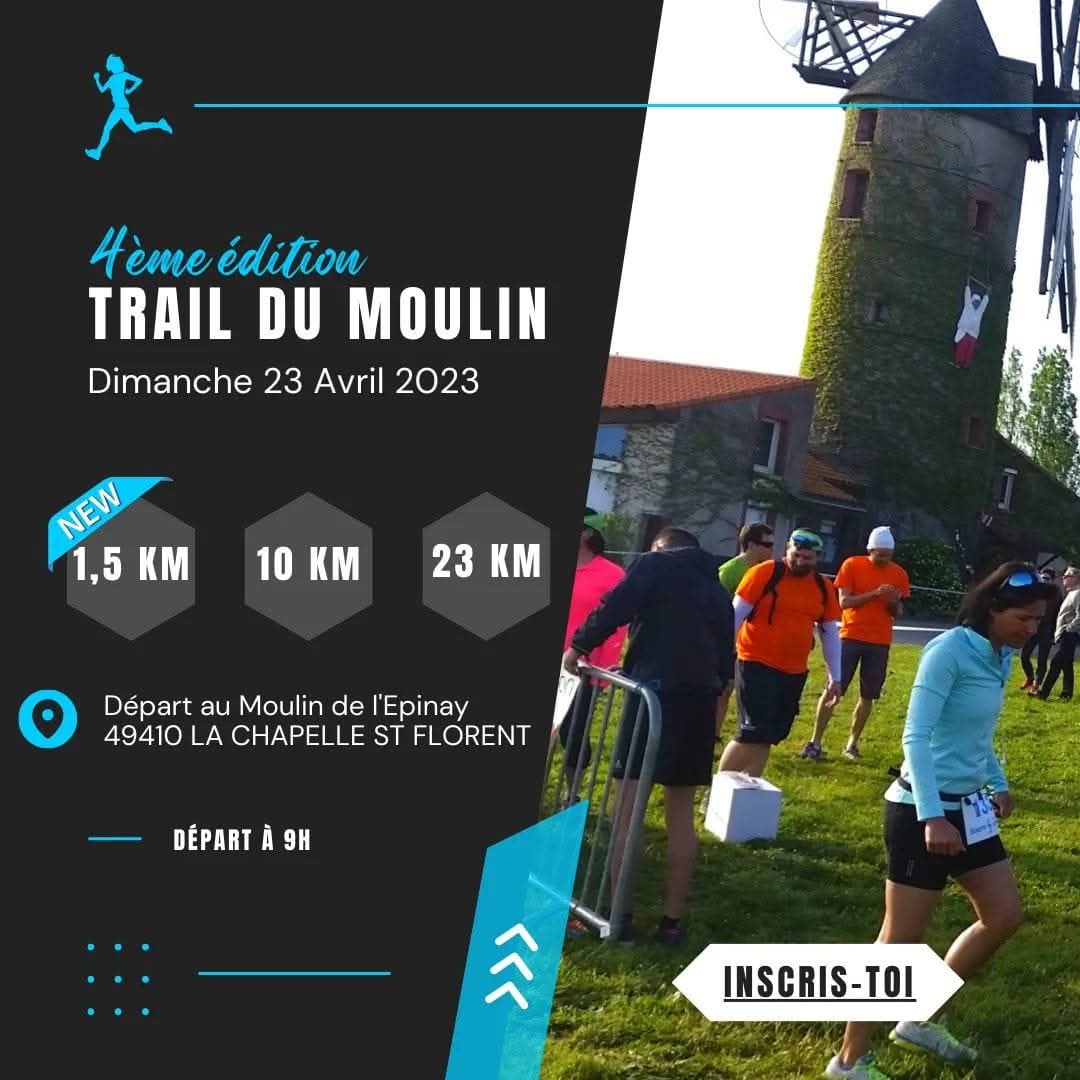 Affiche de Trail du Moulin de l’Épinay