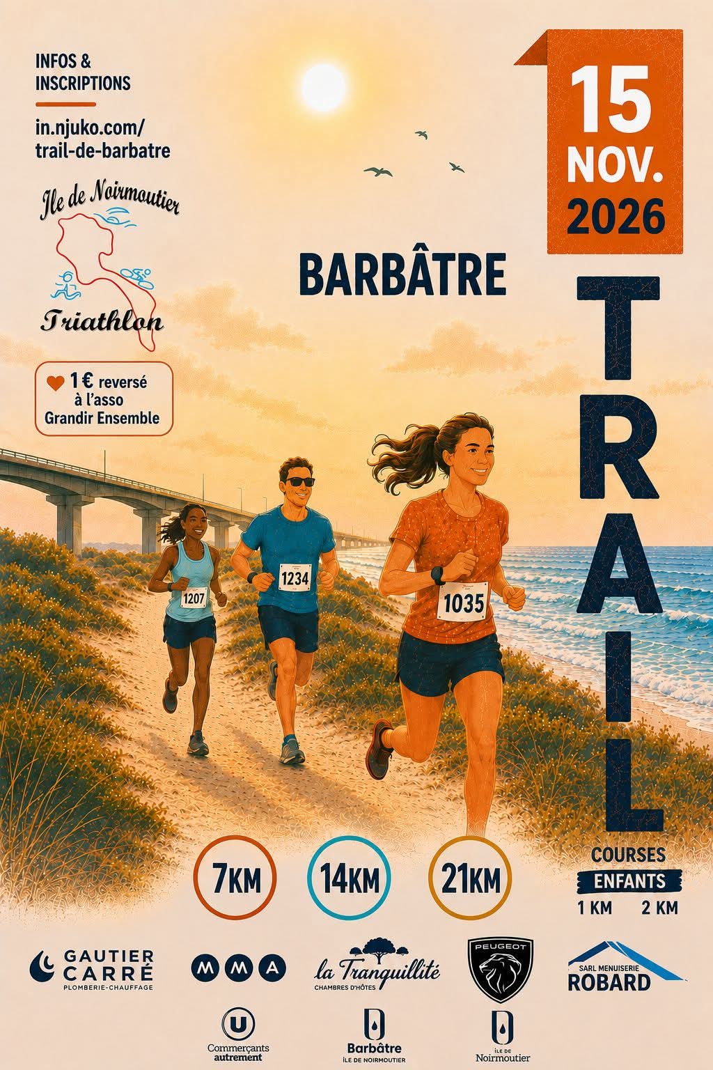 Miniature de l’affiche de Trail de Barbâtre
