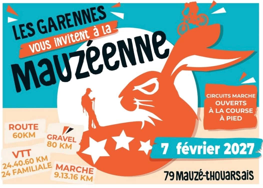 Affiche de La Mauzéenne · Gravel