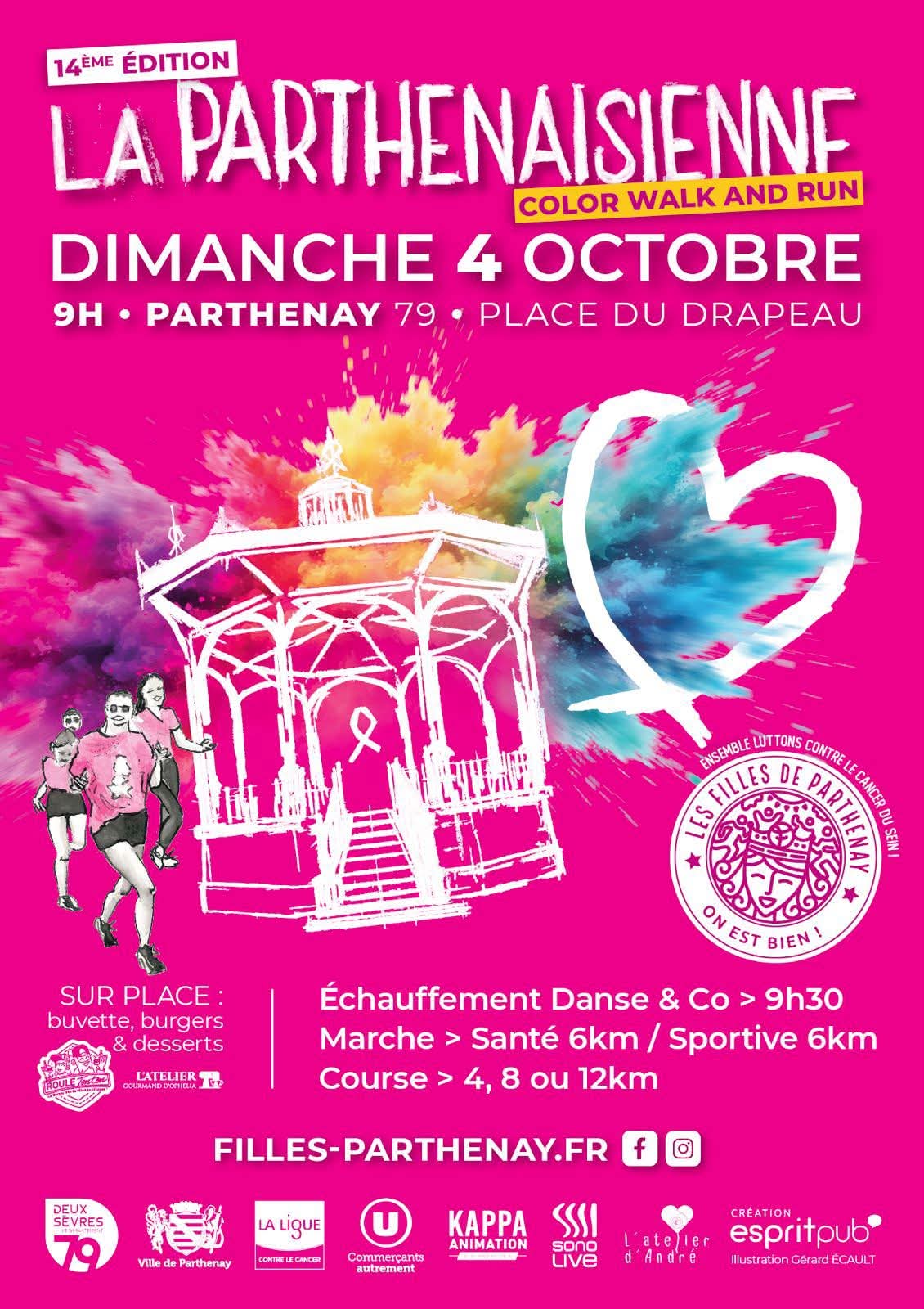 Affiche de La Parthenaisienne