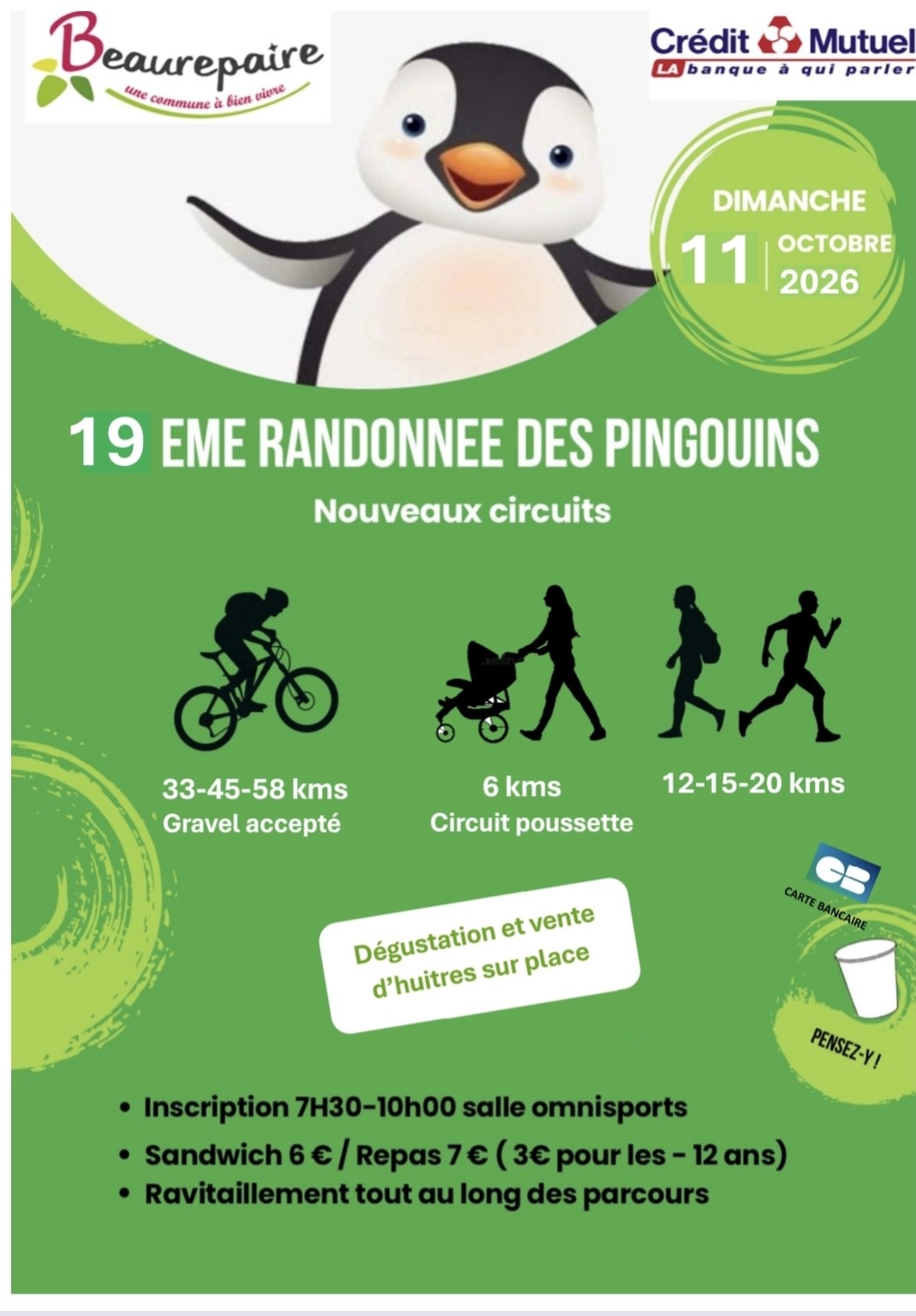 Miniature de l’affiche de Randonnée des Pingouins · Gravel