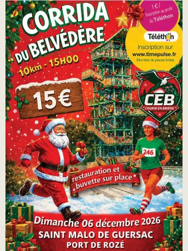 Affiche de Corrida du Belvédère