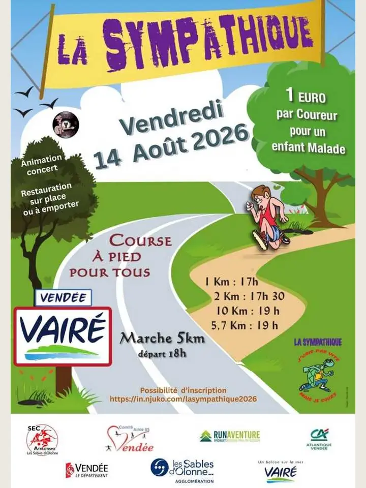 Affiche de La Sympathique