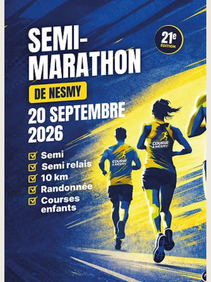 Affiche de Semi-Marathon de Nesmy
