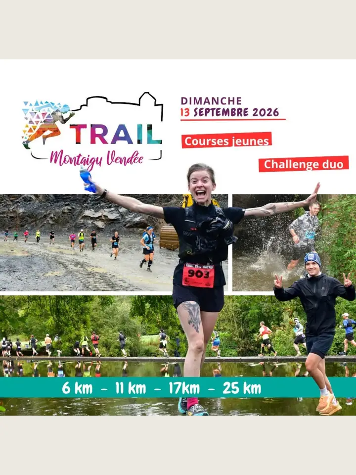 Affiche de Trail Montaigu Vendée
