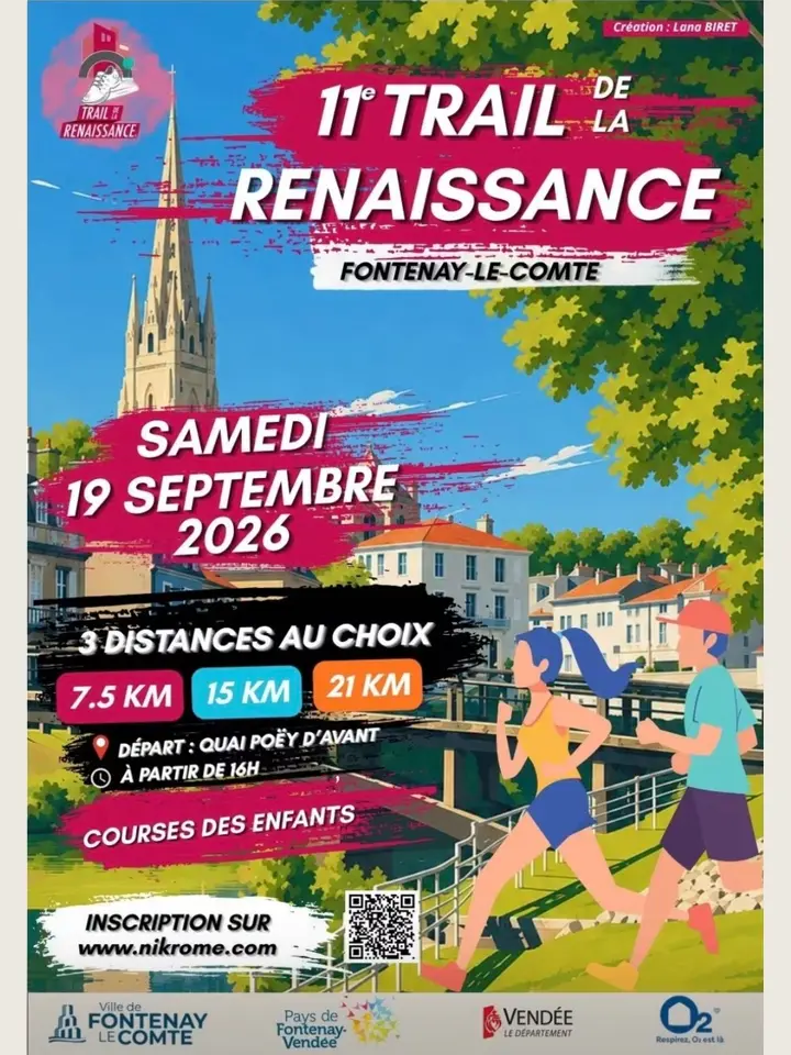 Affiche de Trail de la Renaissance